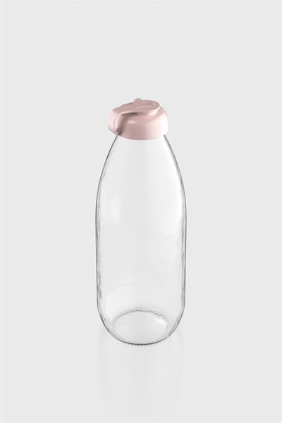 Renga Milky 1000 ml Cam Şişe 181009 Toz Pembe