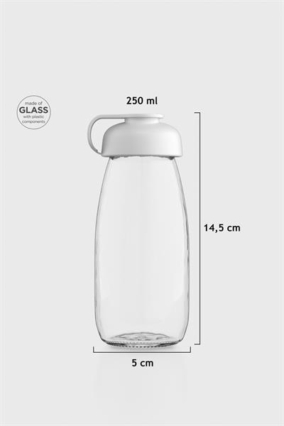 Renga Milky Kids 250 ml Cam Şişe 181011 Beyaz