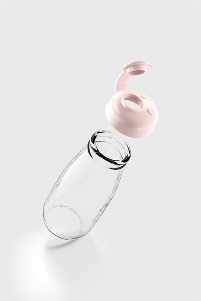 Renga Milky Kids 250 ml Cam Şişe 181011 Toz Pembe