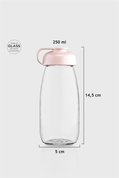 Renga Milky Kids 250 ml Cam Şişe 181011 Toz Pembe