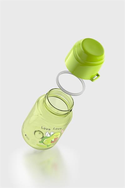 Renga Moi Baby Desenli 330 ml Tritan Şişe 912061 Yeşil