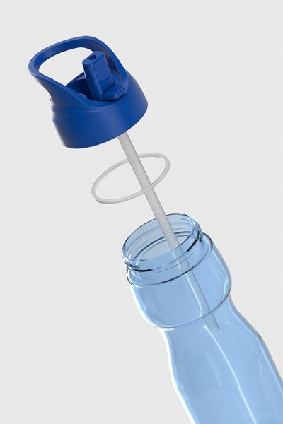 Renga Moly 730 ml Tritan Pipetli Matara 912115 Mavi