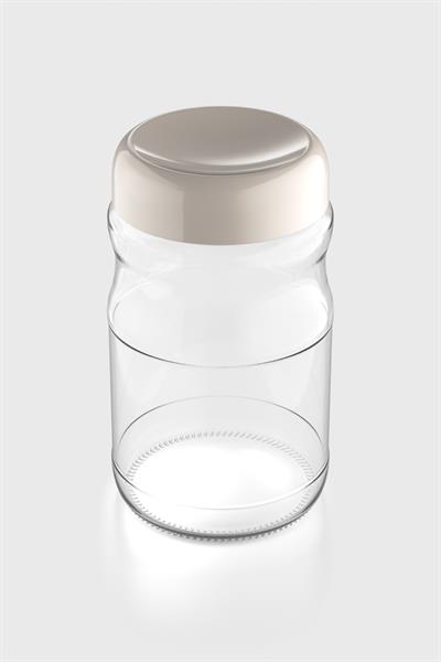 Renga Mono 1700 ml Cam Kavanoz 131076 Bej
