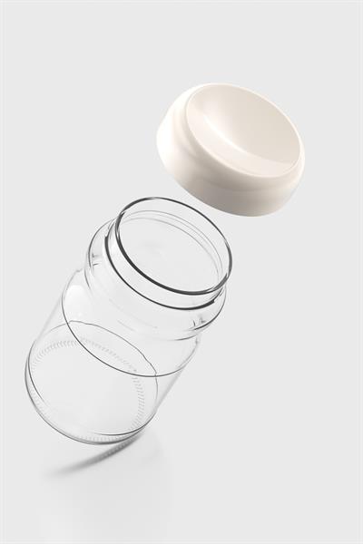 Renga Mono 1700 ml Cam Kavanoz 131076 Bej