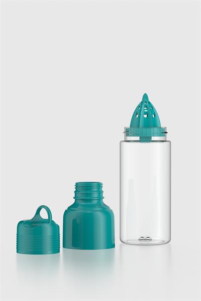 Renga Moon 600 ml Tritan Sıkacaklı Detoks Matara 911028 Turkuaz