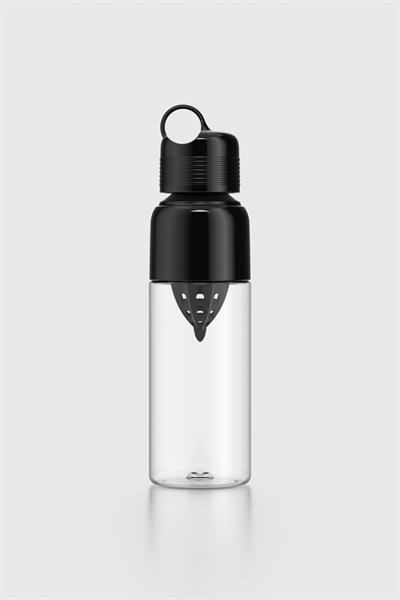 Renga Moon 600 ml Tritan Sıkacaklı Detoks Matara 911028 Siyah