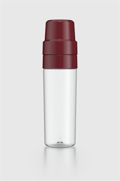 Renga Nest 800 ml Çift Bardaklı Tritan Matara 912086 Bordo