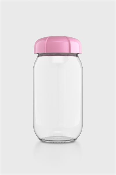 Renga Rhea 1000 ml Cam Kavanoz 131012 Pembe