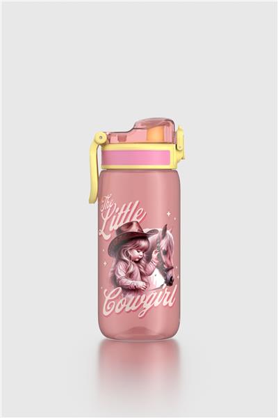 Renga Rybo-X Desenli 530 ml Çocuk Matara 912164 Pembe