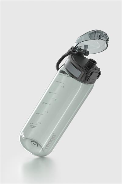 Renga Rybo-X Ölçek Desenli 630 ml Tritan Matara 912161 Siyah