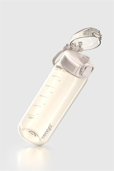 Renga Rybo-X Ölçek Desenli 630 ml Tritan Matara 912161 Bej
