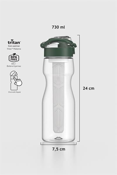 Renga Saga Buz Hazneli 730 ml Tritan Matara 911039 Yeşil