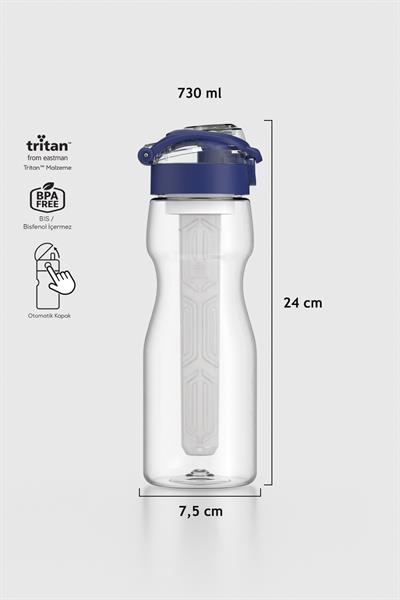 Renga Saga Buz Hazneli 730 ml Tritan Matara 911039 Mavi