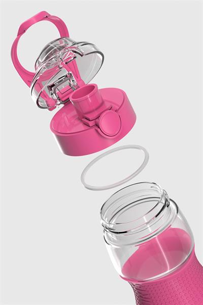 Renga Saga Silikon Detaylı 730 ml Tritan Matara 911033 Fuşya