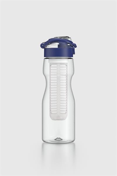 Renga Saga Süzgeçli 730 ml Tritan Detoks Matara 911006 Mavi