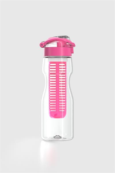 Renga Saga Süzgeçli 730 ml Tritan Detoks Matara 911006 Fuşya