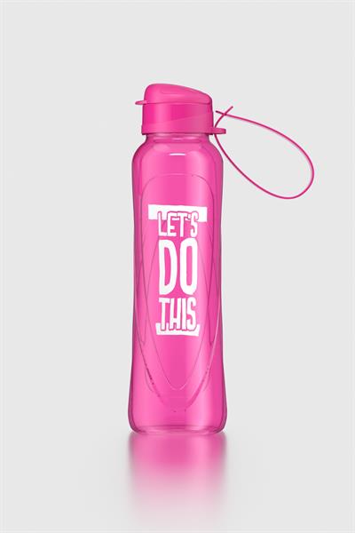 Renga Sky Çıkarılabilir Taşıma Askılı Desenli 630 ml Matara 912062 Fuşya