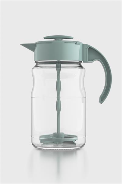 Renga Spiro 1700 ml Yeşil Kapaklı Cam Karıştırma Sürahisi 111030