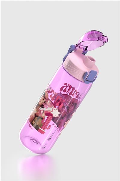 Renga Wave Desenli 630 ml Tritan Çocuk Matara 912167 Lila