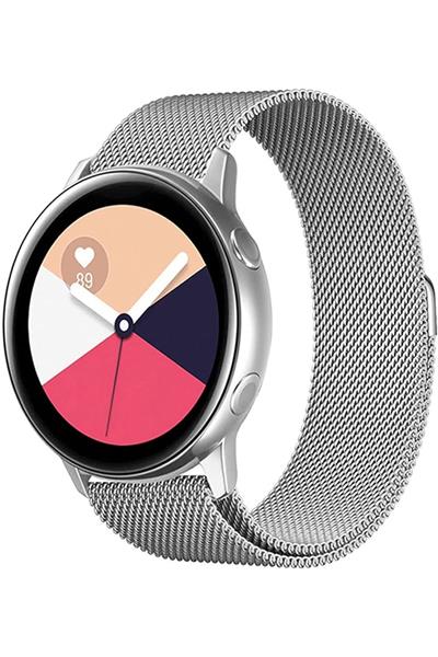 Samsung Galaxy Watch Uyumlu 22mm Hasır Örgü Metal Saat Kordonu – ⌚ Nefes Alabilen, Şık ve Ayarlanabilir Tasarım