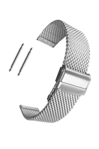 Samsung Galaxy Watch Uyumlu 22mm Hasır Örgü Metal Saat Kordonu – ⌚ Nefes Alabilen, Şık ve Ayarlanabilir Tasarım