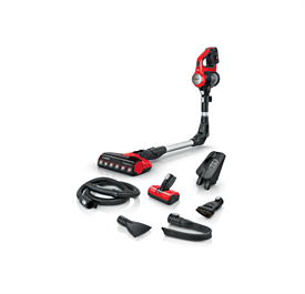 Bosch BCS711PET Unlimited 7 ProAnimal Red Şarjlı Dikey Süpürge