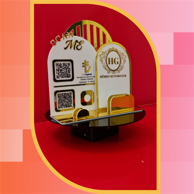 5li Fonksiyonel Masa Üstü QR Stand & Organizer Seti