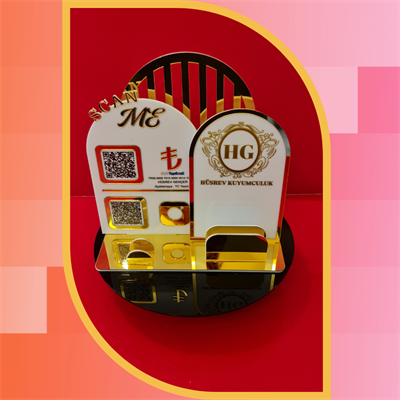 5li Fonksiyonel Masa Üstü QR Stand & Organizer Seti