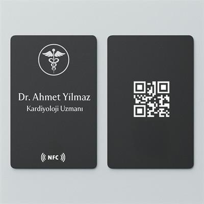 Doktorlara Özel NFC Kartvizit - Kişisel Tasarım