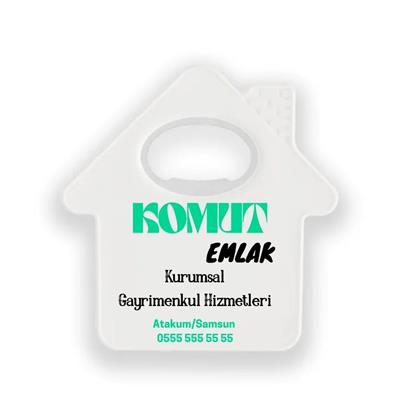 Ev Şeklinde Magnet Açacak – KOMUT Emlak Kurumsal Tanıtım Magneti