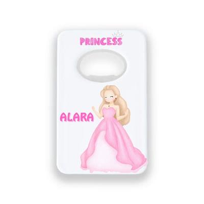 Kartvizit Şeklinde Princess Magnet – Alaraya Özel Açacak Tasarımı