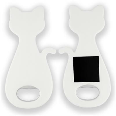 Kedi Şeklinde Magnet Açacak | Hayvan Figürlü Hediyelik Açacak