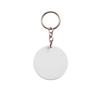 Kişiye Özel Yuvarlak PVC Anahtarlık - UV Baskılı 45mm