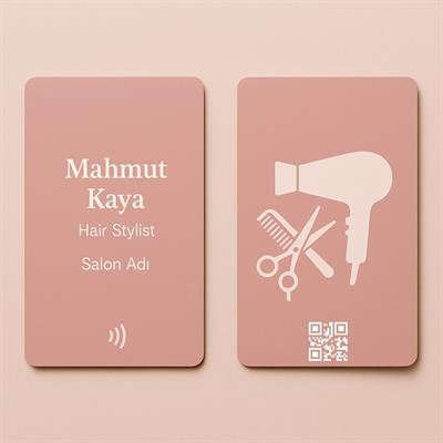 Kuaför ve Güzellik Uzmanlarına Özel NFC Kartvizit