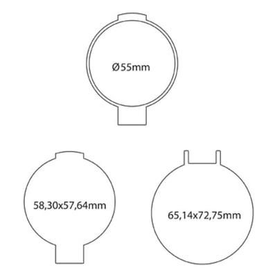 Loren Makeup Studio Temalı Yuvarlak Ayna