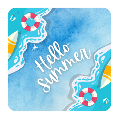 Mevsim Temalı 8li Ahşap Bardak Altlığı