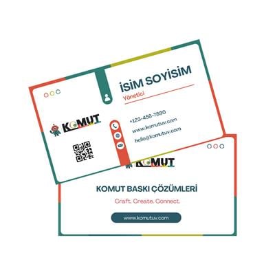 PVC Kartvizit - Kredi Kartı Formatında Dayanıklı