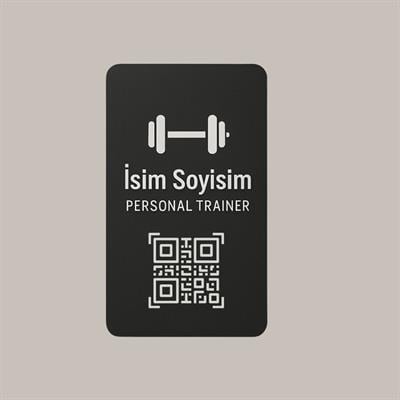 Spor Eğitmenlerine Özel NFC Kartvizit Tasarımı