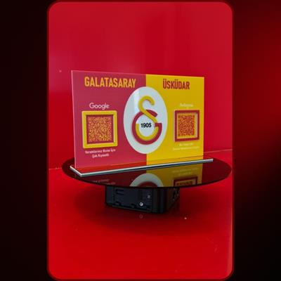 Embossed Plexi QR Board Special for Sports Clubs