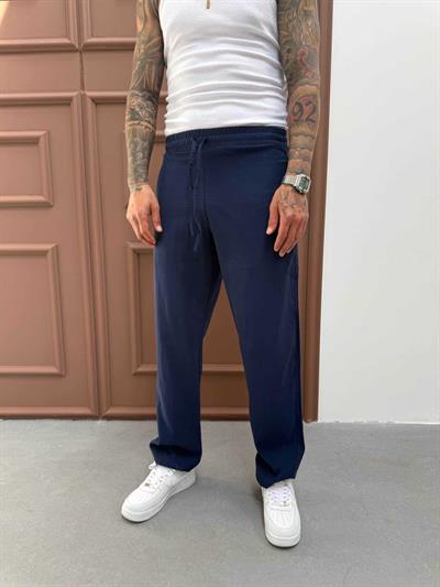 Premium Baggy Jogger Lacivert Pantolon