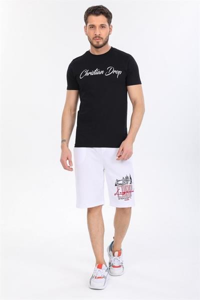Dont Worry Yazılı Siyah T-shirt