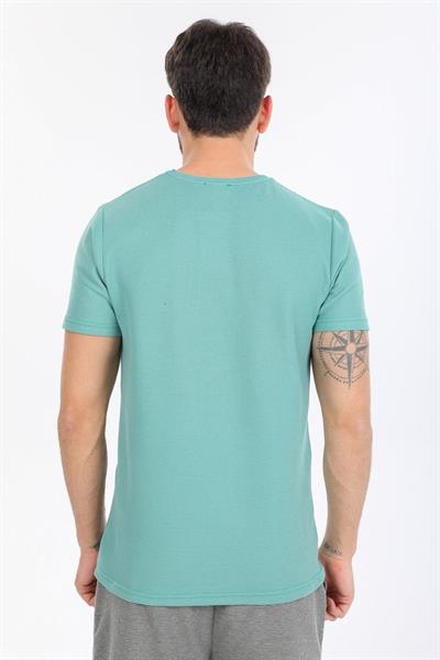 Just Be Cool Yazılı Bebe Mavisi T-shirt