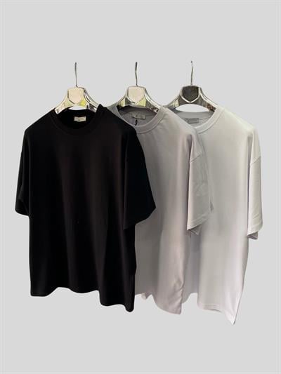Kadın/Erkek Unisex Oversize 3lü T-Shirt