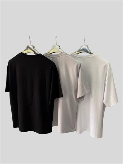 Kadın/Erkek Unisex Oversize 3lü T-Shirt