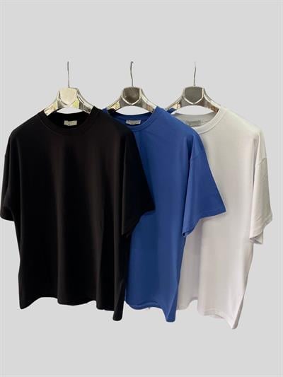 Kadın/Erkek Unisex Oversize 3lü T-Shirt