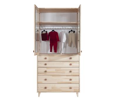 Milo İkili Dolap Kulplu