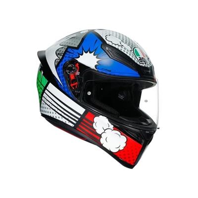 Agv K1S Bang Matt Blue Kapalı Kask