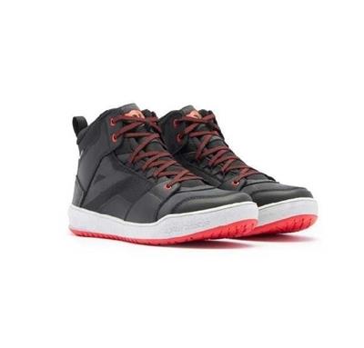 Dainese Suburb Black White Red D-WP Ayakkabı