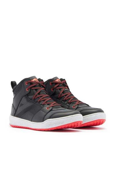 Suburb Air D-wp Motosiklet Ayakkabısı Black White Red