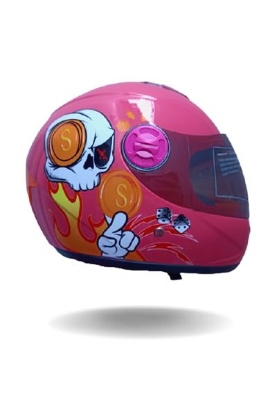 Sy118 Çocuk Kaskı Kurukafa